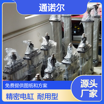 大推（tuī）力伺服電機電缸如何設（shè）置多段速度控製